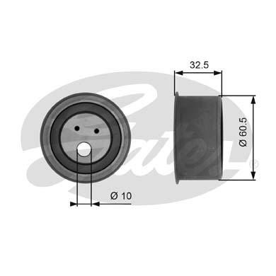 Натяжитель ремня поликлинового T41054 (7786-21055) T41054 GATES