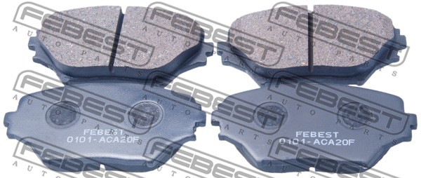 Колодки тормозные дисковые передние 0101-ACA20F FEBEST