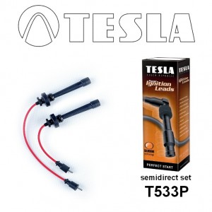 к-кт проводов высоковольтных!\ Mitsubishi Outlander/Lancer 1.8-2.4 03> T533P TESLA