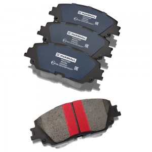 Торм. колодки дисковые передн. PLUS Toyota Camry V70 17- RAV4 V 18- Lexus ES VII M2622768P MARSHALL