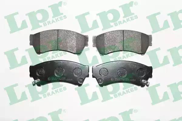 Колодки передние MAZDA 6 (GH) 05P1413 05P1413 LPR