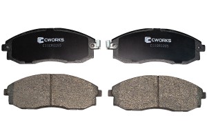 Тормозные колодки передние, Low Metallic C11CR0265 C11CR0265 CWORKS