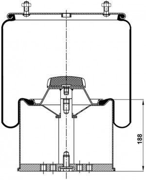 BPW ECO MAX (1996>) с металлическим стаканом T0070-0881V2 TOPCOVER