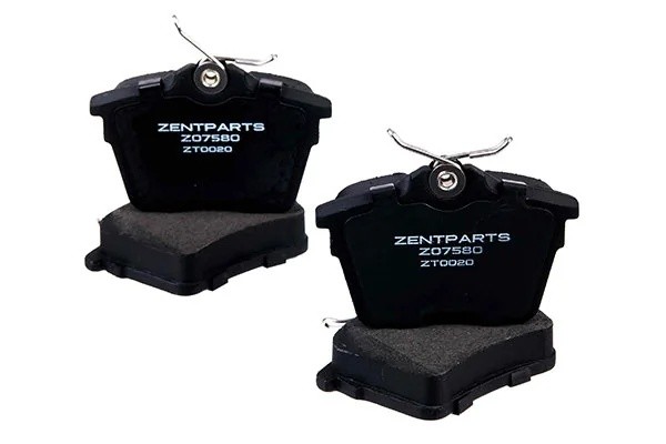 колодки дисковые задние!\ Peugeot 407 1.6-2.0HDi 04> Z07580 ZENTPARTS
