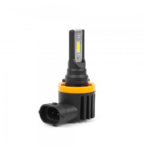 Лампа светодиодная 12/24V H11 PGJ19-2 5100K (2шт.) OPTIMA Q-H11 OPTIMA LIGHT