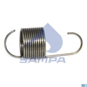пружина седельного устройства! MB Actros 095074 SAMPA