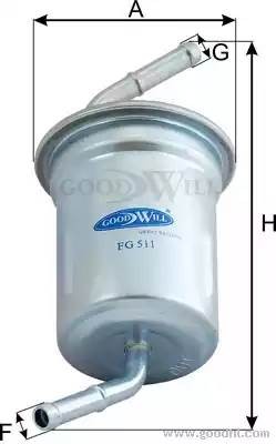 Фильтр топливный FG 511 GOODWILL
