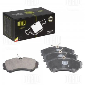 Колодки торм. VW Transporter T4 (90-) диск. перед. 130x54 (без датчика) (PF 1833 PF1833 TRIALLI