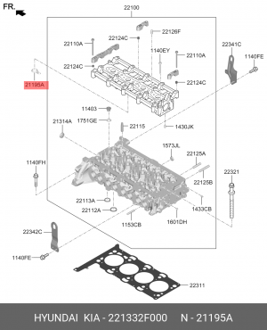 HYUNDAI SANTA FE (CM) (2005-2012) 221332F000 HYUNDAI KIA