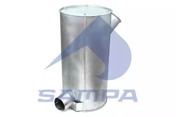 Глушитель IVECO Eurotech,Eurostar,Stralis SAMPA 061210 SAMPA