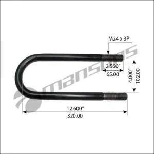 Стремянка М24/125х320 BPW 300.116 MANSONS