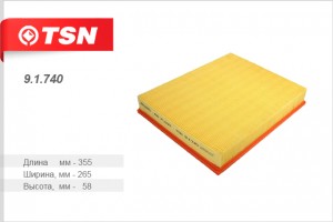фильтр воздушный!  MB Sprinter, VW Crafter 06> 91740 TSN