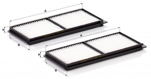 Фильтр салона CU230012 MANN FILTER