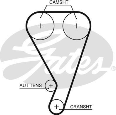 Ремень зубчатый T923 (8595-10300) T-923 GATES