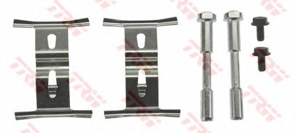 Ремкомплект для передн колодок AUDI Q7 (4L), VW TOUAREG (7L) PFK503 PFK503 TRW