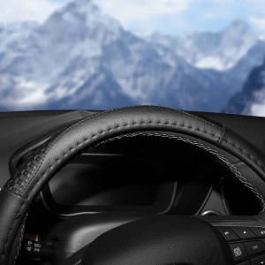 Оплетка руля (L) 39-41см черная кожа AIRLINE AWC-SL-03L AIRLINE