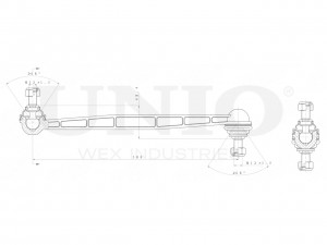 Стойка стабилизатора передняя SSP-50117 UNIO