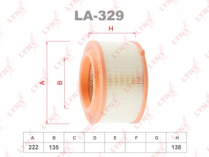 Фильтр воздушный MAZDA BT-50 11/ FORD Ranger 11 LA-329 LA-329 LYNXAUTO