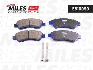 Колодки тормозные задние (Смесь CERAMIC серия PRO) CITROEN JUMPER/FIAT DUCATO/PE E510090 MILES