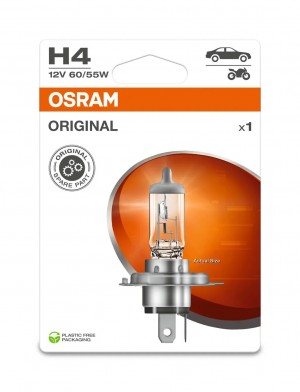 Лампа 12V H4 60/55W P43t-38 блистер (1шт.) OSRAM 641931BL OSRAM