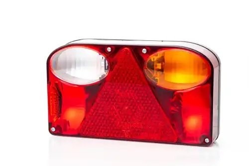 фонарь задний! RH, со светом заднего хода, с освещением номерного знака\ FT088PCOF FRISTOM