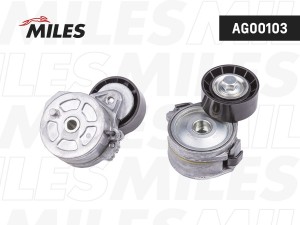 Натяжитель ремня приводного с кондиционером PEUGEOT BOXER/FIAT DUCATO 2.0D-2.2D  AG00103 MILES