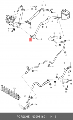 Кольцо уплотнительное VW AUDI SEAT SKODA OE N 909 816 01 VAG