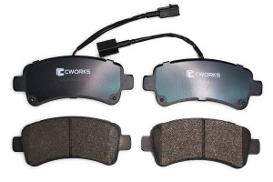 Тормозные колодки задние Low Metallic C12CR0017 C12CR0017 CWORKS