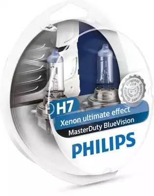 Лампа 24V H7 70W PX26d бокс (2шт.) Master Duty Blue Vision PHILIPS 13972MDBVS2 PHILIPS