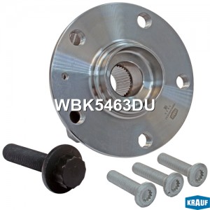 Ступица в сборе [MSR, Kit] SKODA Octavia,Yeti,Superb,Kodiaq,Karoq/VW Golf,Jetta, WBK5463DU KRAUF