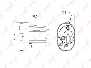 фильтр топливный!\ Hyundai Tucson 2.0CRDi 04> LF-963M LYNXAUTO