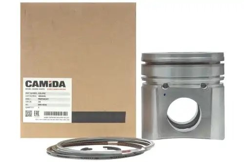 Ремкомплект поршневой на 1 цилиндр стандарт КАМАЗ, ПАЗ дв. Cummins 4-6BT, EQB140 121510 CAMIDA