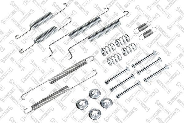 р/к торм. колодок задних!12пружин+8шпилек+4шайбы\ Audi 80,VW Golf/Polo,Seat Tole 00-01511-SX STELLOX