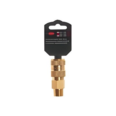 Переходник для компрессора M3/8" быстросъемный с клапаном наружная резьба на хол RF-BSE1-3SM ROCK FORCE