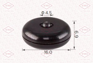 Клипса автомобильная [упаковка 10 штук] TJB1665 TJB1665 TATSUMI