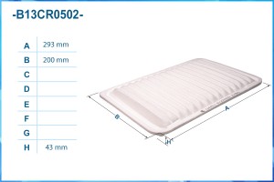 Фильтр воздушный B13CR0502 B13CR0502 CWORKS