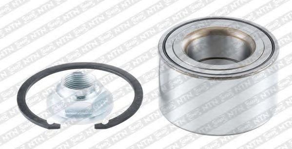 к-кт подшипника ступицы передн.! без ABS Mazda 3/5 1.4-2.0i/1.6-2.2D 03> R170.60 NTN SNR