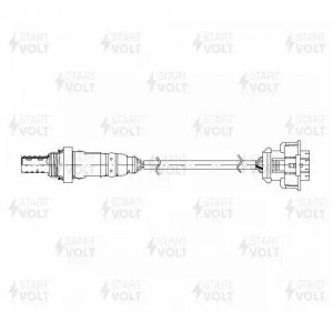 Датчик кисл. для а м Opel Astra H (04-) 1.8i до кат. (VS-OS 0513) VS-OS 0513 START VOLT