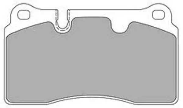 колодки дисковые передние!\ VW Touareg, Range Rover 3.2-4.2i/3.0TDi 05> FBP1675 FREMAX