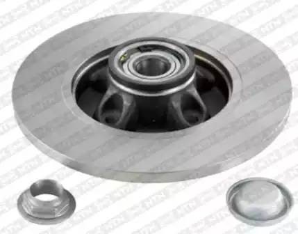 Диск тормозной с подшипником KF159.60U KF15960U NTN SNR