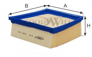 Фильтр воздушный AG491 AG 491 GOODWILL