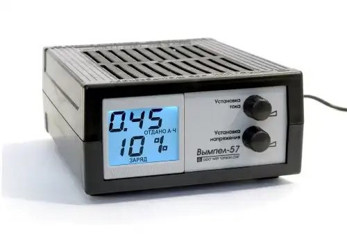 зарядное устройство! Вымпел-57 (автомат,0-20А, 7,4-18В, ЖК индикатор)\ 2048 VYMPEL