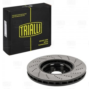 Диск торм. Mercedes CLS (W218) (10-) перед. d=360 (перф.) (DF 150001)  2шт DF 150001 TRIALLI