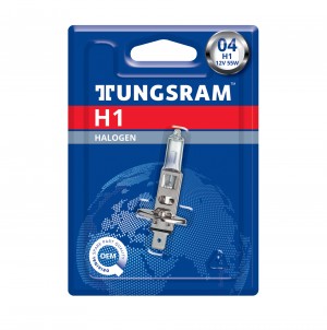 Лампа 12V H1 55W P14.5s блистер (1шт.) TUNGSRAM 93105767 TUNGSRAM