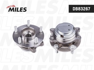 Ступица колеса передняя с подшипником INFINITI FX35/50 08- DB83267 DB83267 MILES