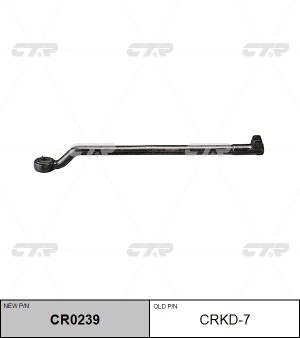 Тяга рулевая левая DAEWOO NEXIA (нов арт CR0239) CRKD-7 CRKD-7 CTR