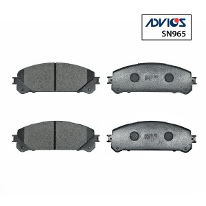 КОЛОДКИ ТОРМОЗНЫЕ FR RX350 2009 0446548150 SN965 ADVICS