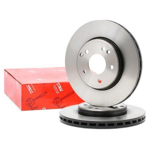 Диск тормозной передний MERCEDES W202, W203, W210 DF4180 DF4180 TRW