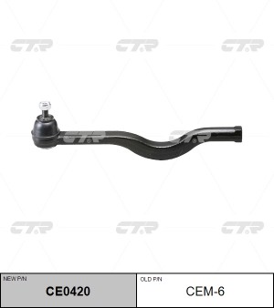 Наконечник рулевой тяги MITSUBISHI L200 (86-05) левый/правый CTR CE0420 CTR