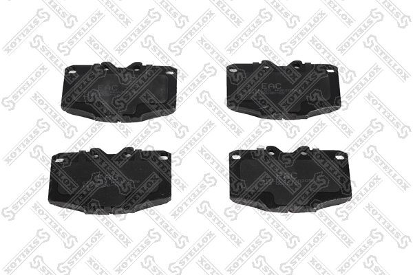 Колодки тормозные дисковые комплект 143000BSX 143-000B-SX STELLOX